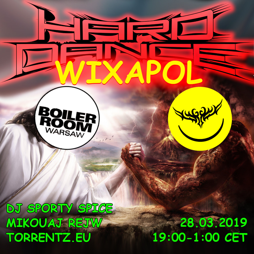 Flyer for event HARD DANCE WIXAPOL.