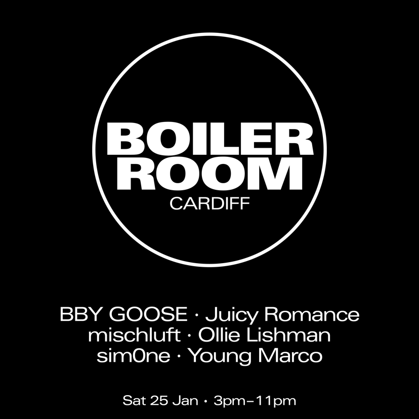 Flyer for event Cardiff.