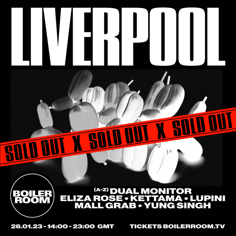 Flyer for event Boiler Room: Liverpool.