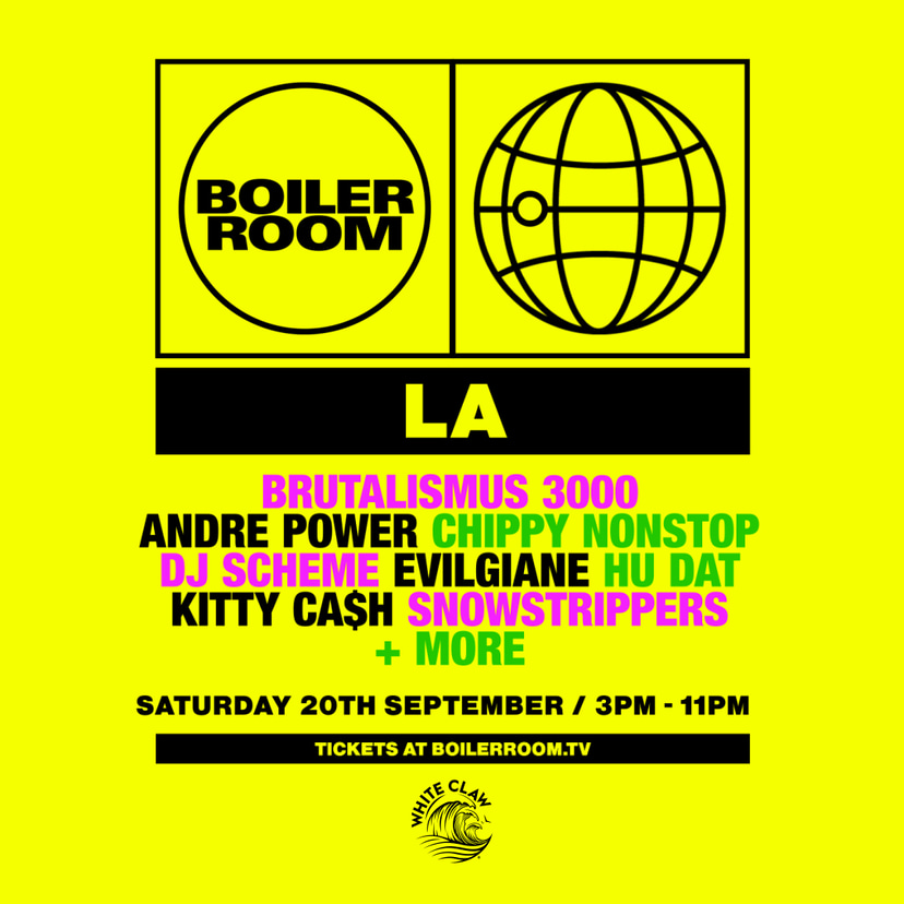 Flyer for event LA | Saturday.