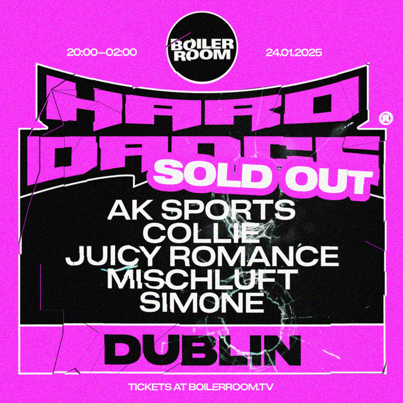 Flyer for event Hard Dance: Dublin [Sold Out].