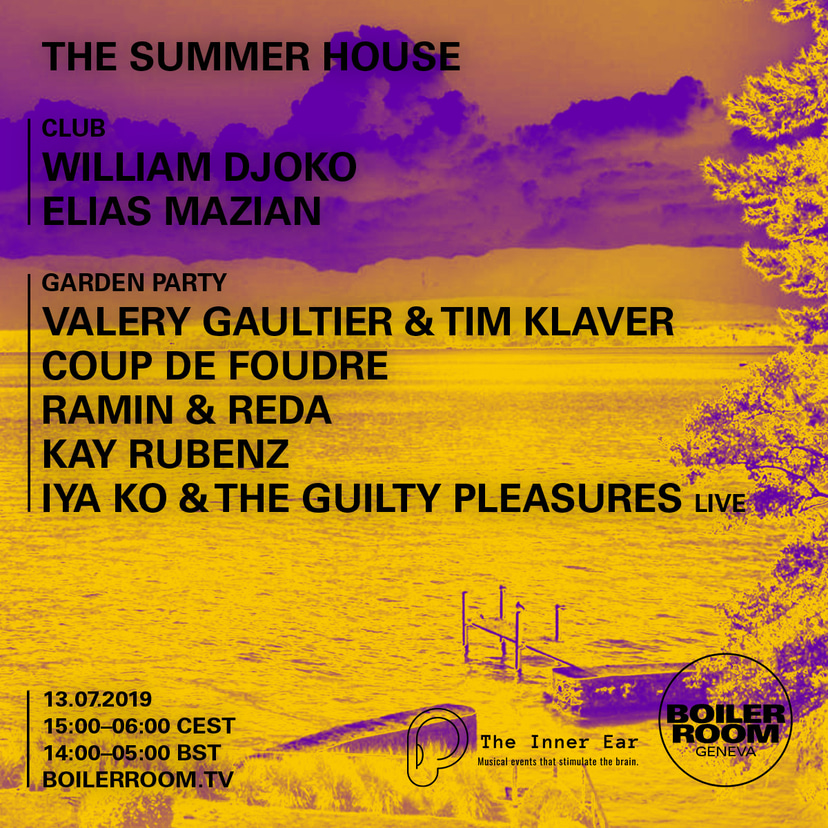 Flyer for event The Summer House.