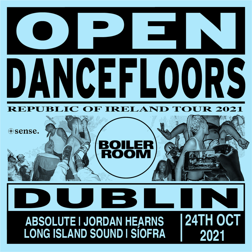 Flyer for event Open Dancefloors Ireland: Dublin.