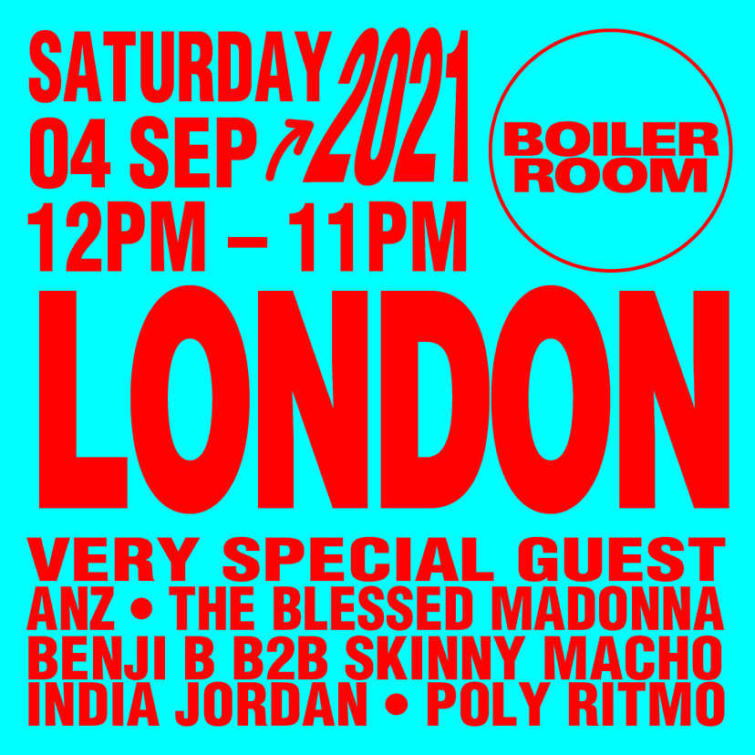 Flyer for event Boiler Room: London.