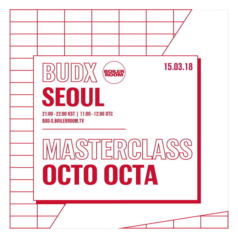 Flyer for event Octo Octa: Production Masterclass.