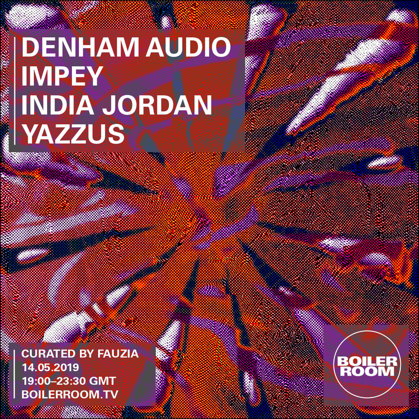 Flyer for event Fauzia Curates.