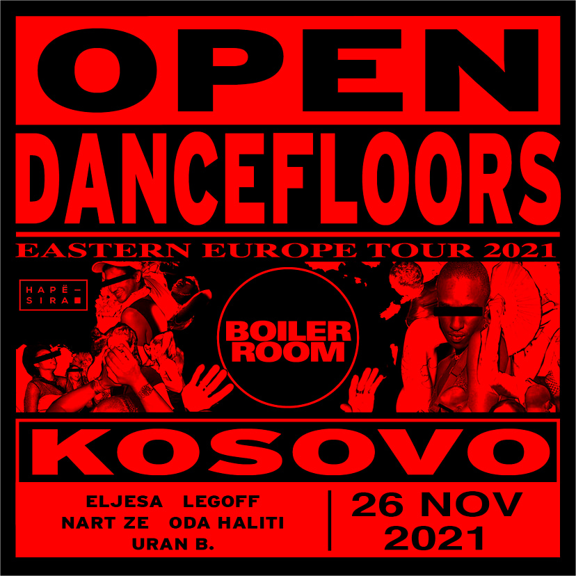 Flyer for event Open Dancefloors: Eastern Europe | Kosovo.