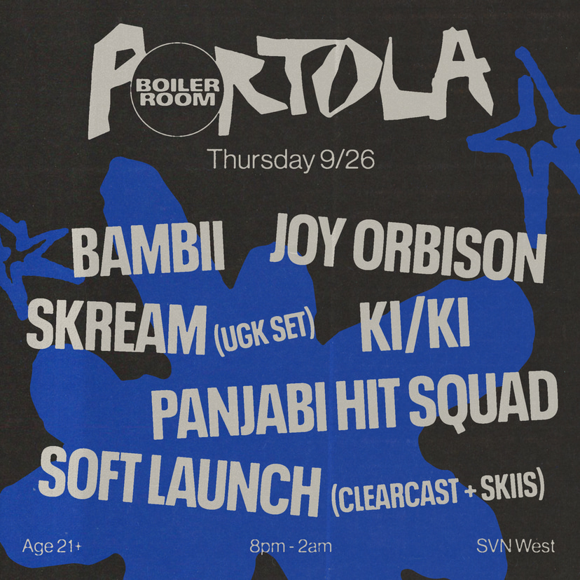 Flyer for event Portola Festival | Thursday.