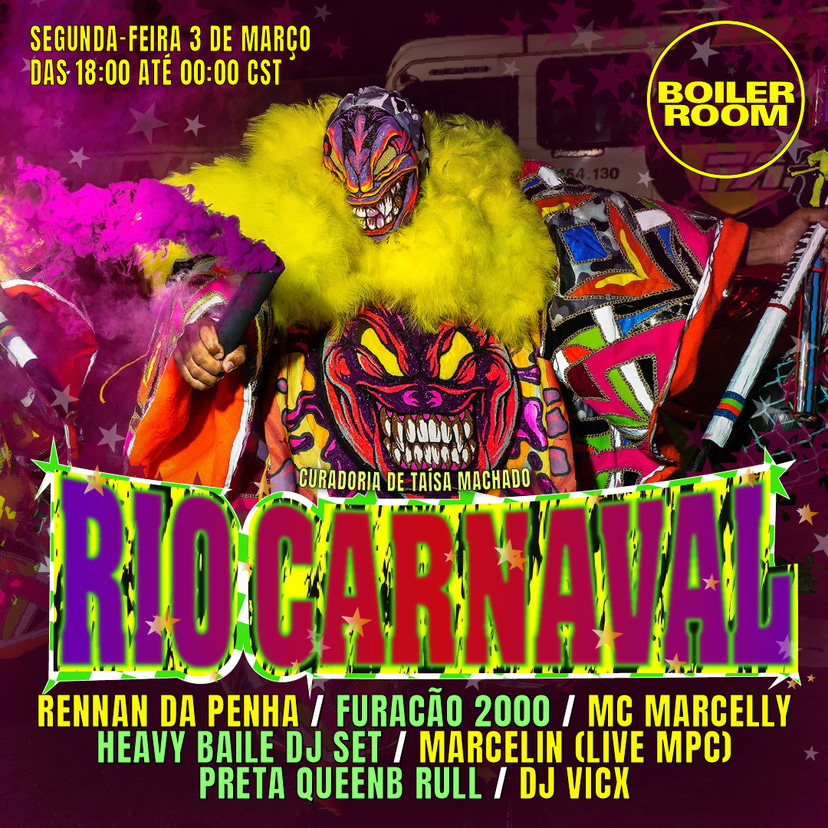 Flyer for event Rio de Janeiro | Carnaval.