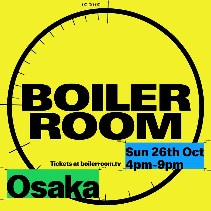 Flyer for event Osaka.