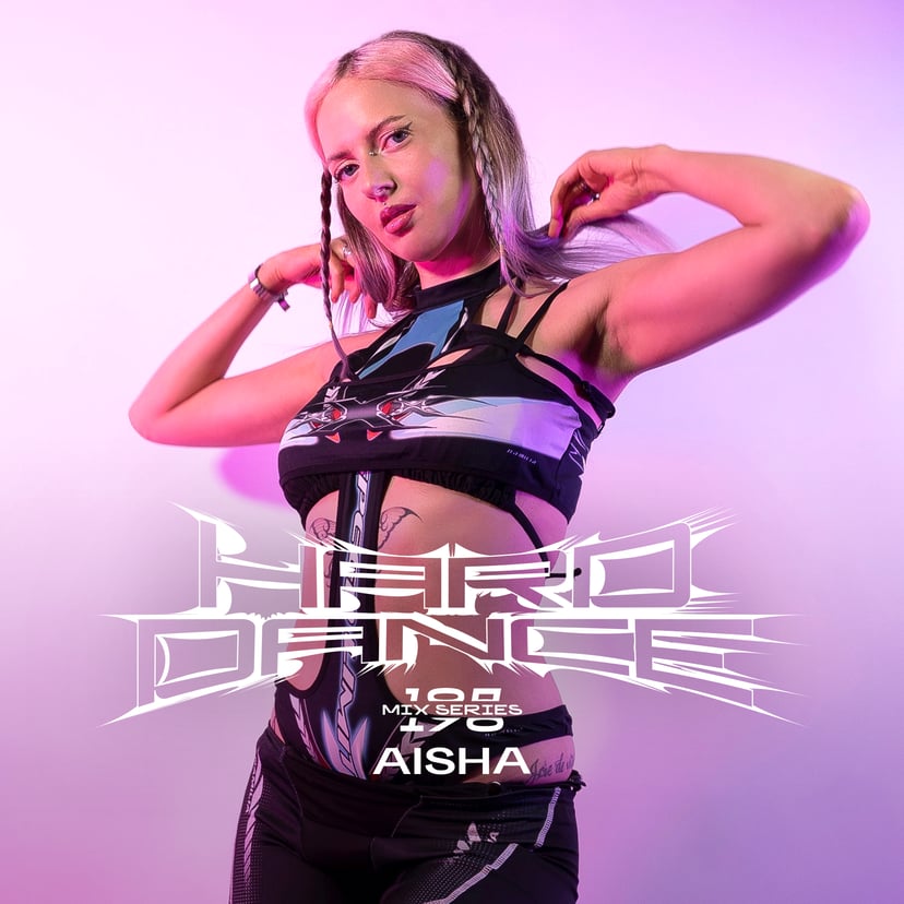 Flyer for event Hard Dance 198: AISHA.