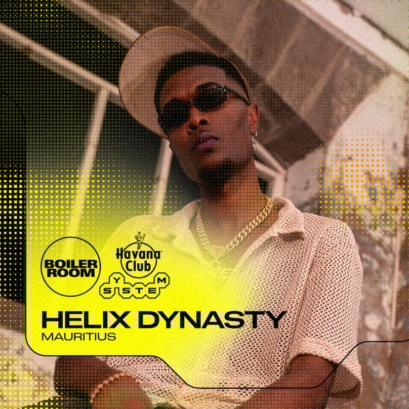 Flyer for event SYSTEM Mix 114: Helix Dynasty.