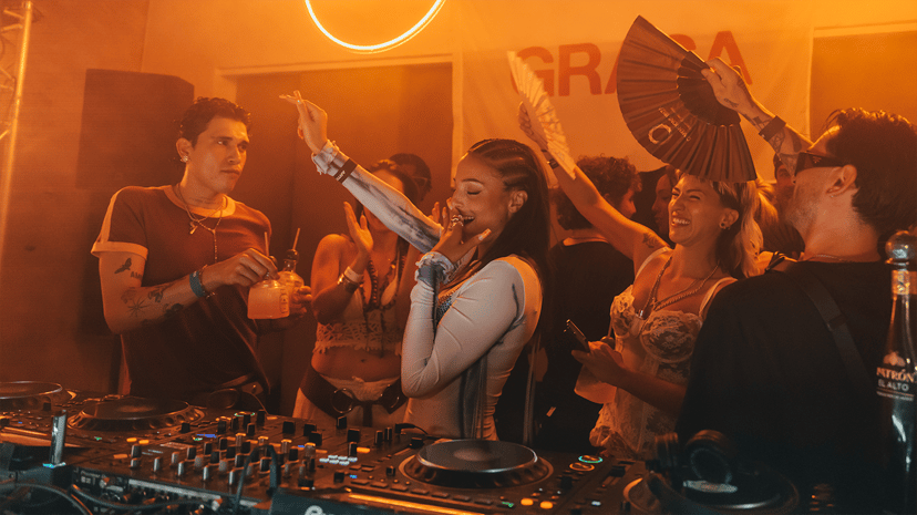 Flyer for event Klandestina.